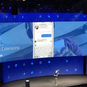 Facebook Messenger Chat Extensions